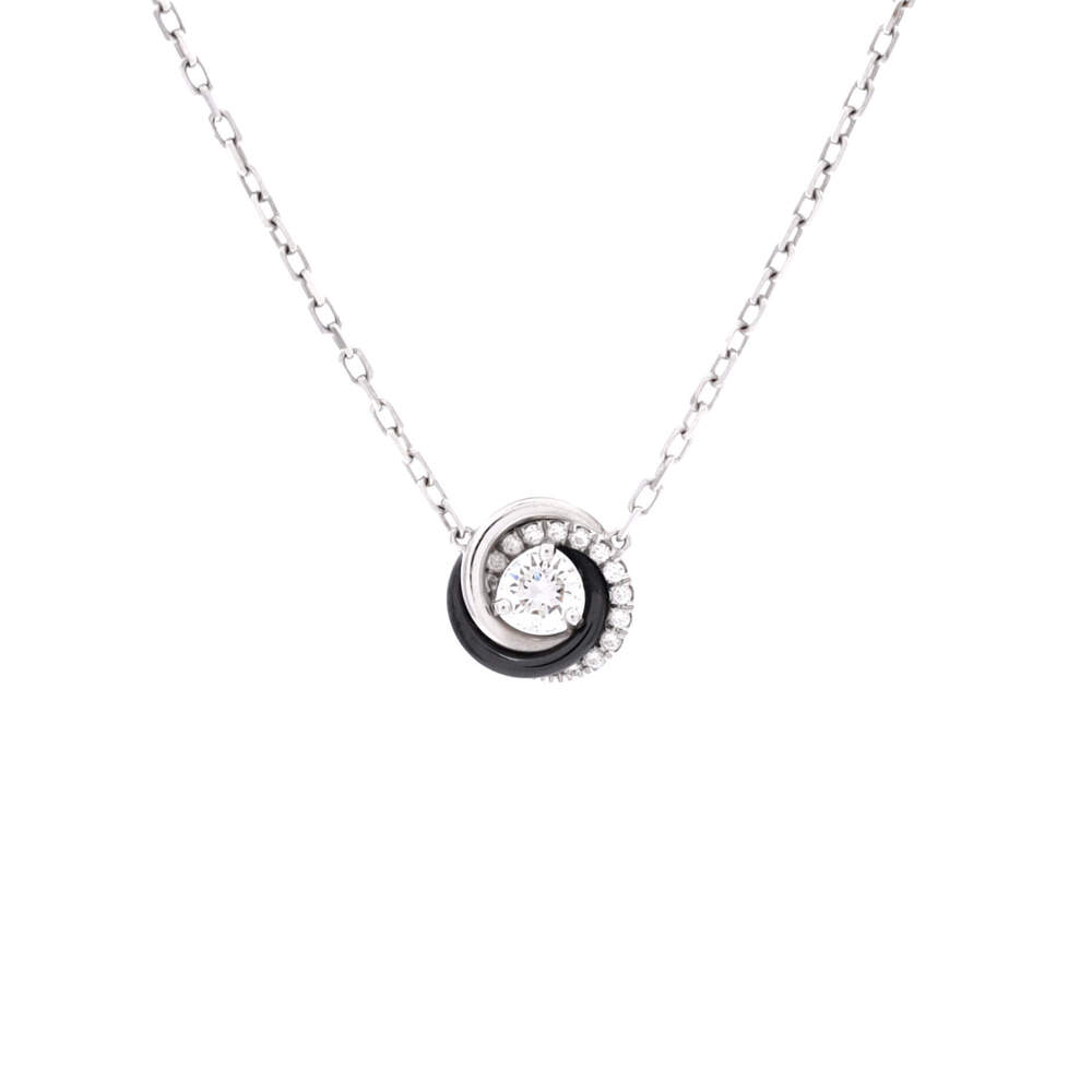 Cartier Trinity Diamond Pendant Necklace